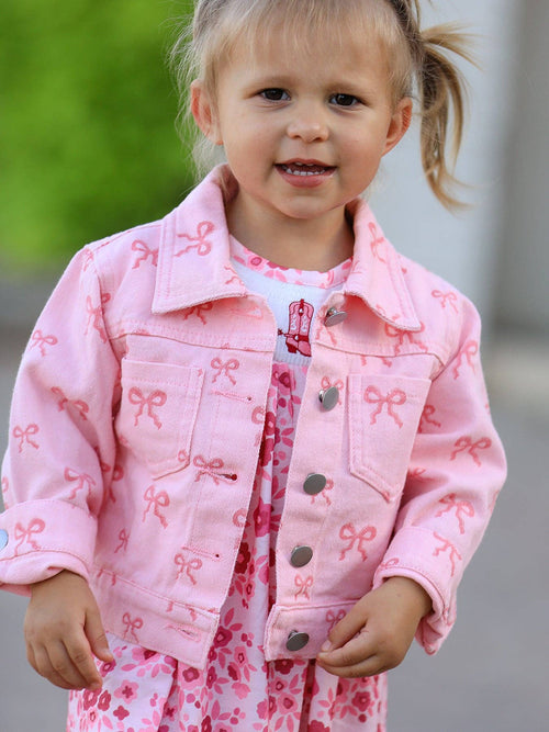 Pink Bow Tie Jacket