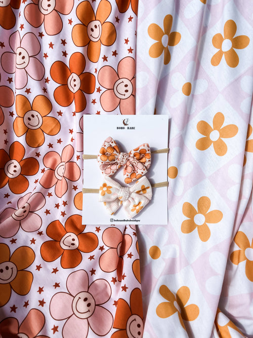 Baby Swaddle Blanket and Bow