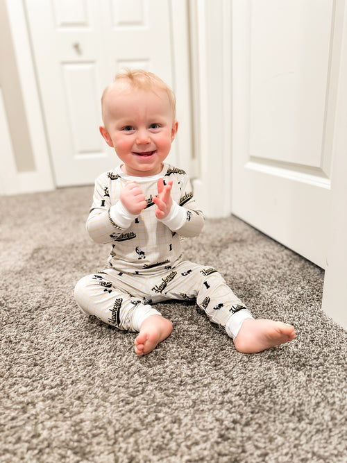 Two Piece Jammies Set | Vintage Iowa