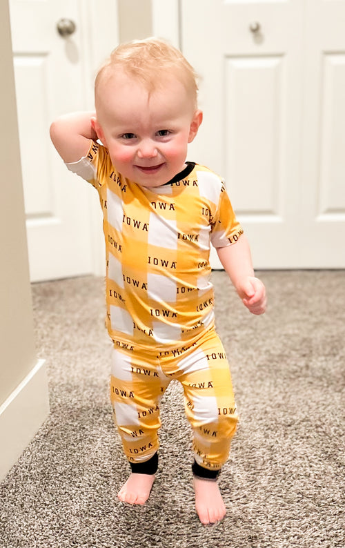 Two Piece Jammies Set | Iowa Grid