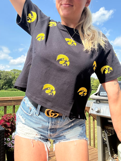 Iowa Ritter Crop Tee