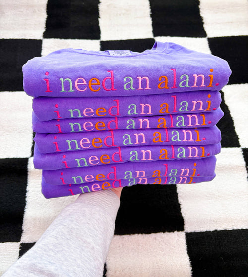 I need an Alani Embroidered Tee | Trendy tee, summer tshirt