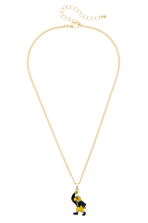 Iowa Hawkeyes Enamel Icon Necklace